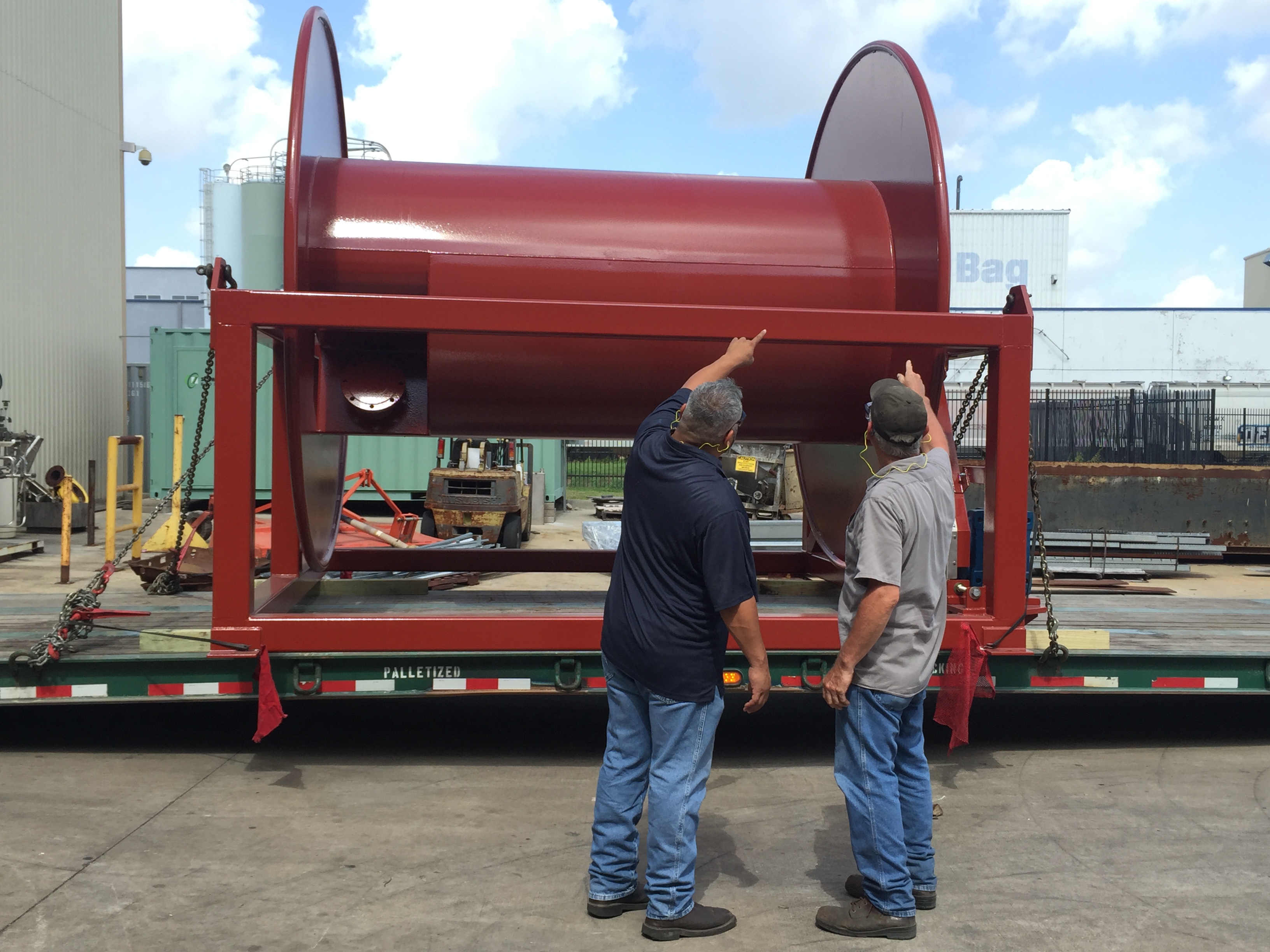 Fabricated Hose Reel
