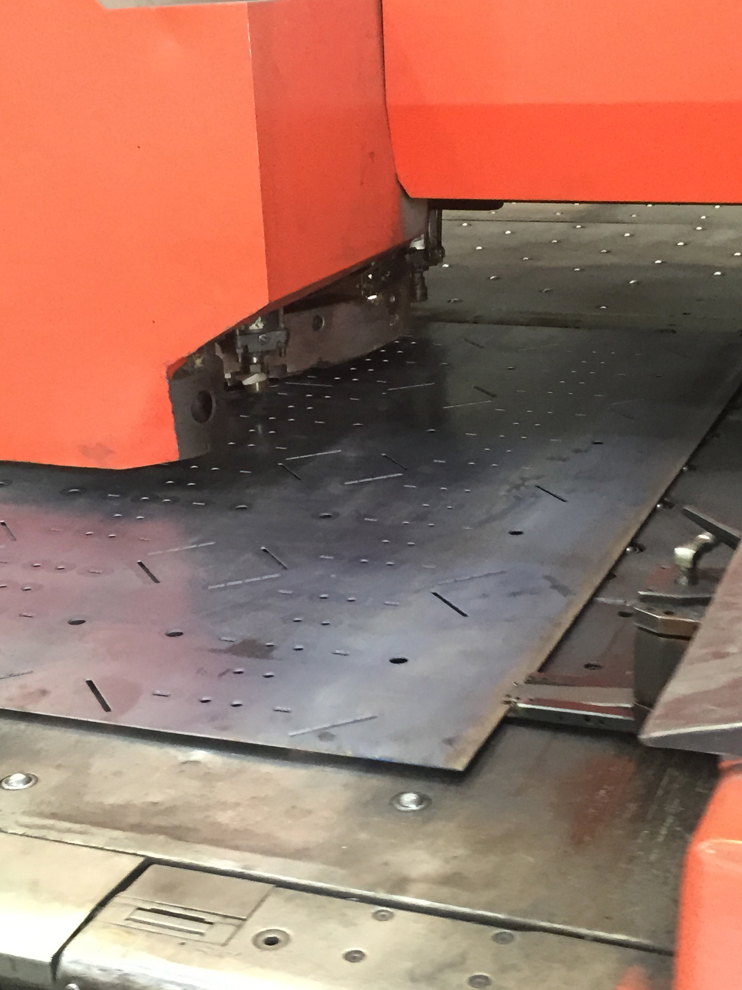 Amada Punch in use