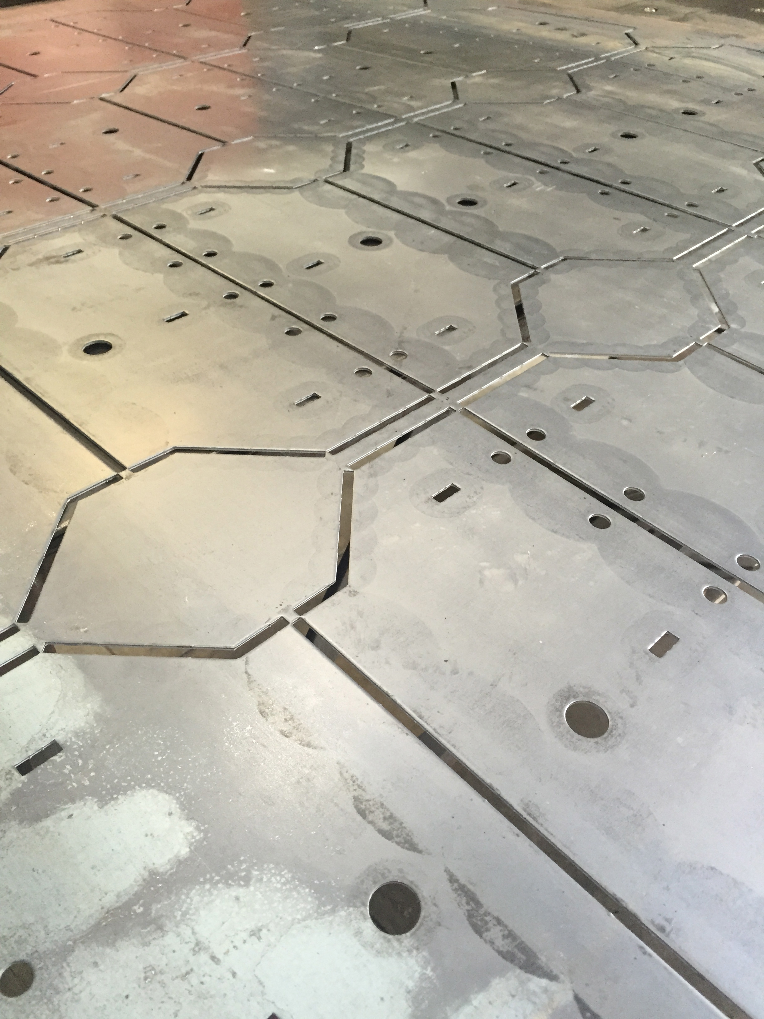 12 GA Carbon Sheet Punched