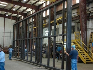 Fabricated Wall Frame