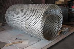 Rolled Perforated Cylinder